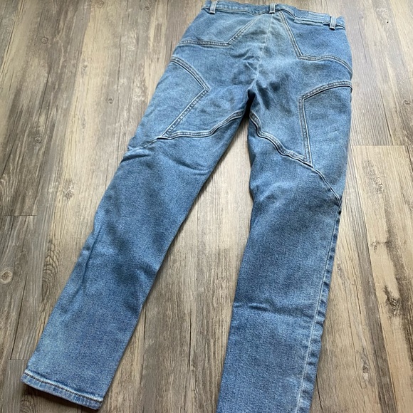 REVICE Jeans Light Blue Revice Denim High Waisted Skinny Jeans